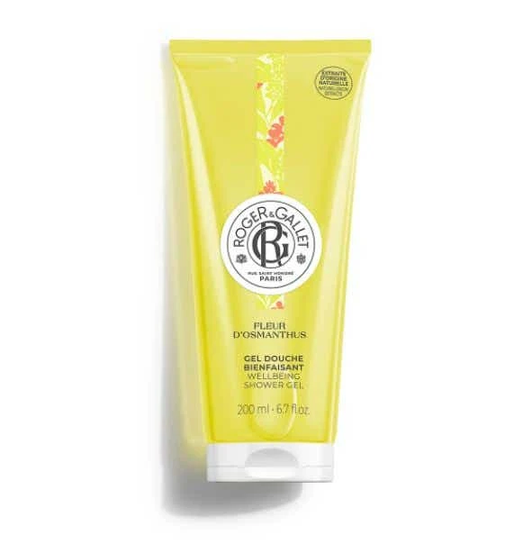 ROGER & GALLET FLEUR D'OSMANTHUS - Gel Douche Bienfaisant - Tous Types De Peaux, 200ml 3 ROGER & GALLET FLEUR D'OSMANTHUS - Gel Douche Bienfaisant - Tous Types De Peaux, 200ml