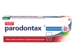 FRAÎCHEUR INTENSE - Dentifrice Quotidien Au Fluor - Saignement Des Gencives, 2x75ml