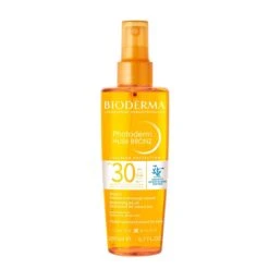 Bioderma PHOTODERM - Huile Bronz Solaire Sèche Invisible SPF30 - Corps - Peaux Sensibles, 200ml