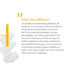 Bioderma PHOTODERM - Stick Solaire SPF50+ - Nez, Oreilles, Cicatrices, Taches - Zones Sensibles, 8g -Boticinal Powersanté Soldes Boutique photoderm max stick 8g spf 50 8 g 3701129804438 8