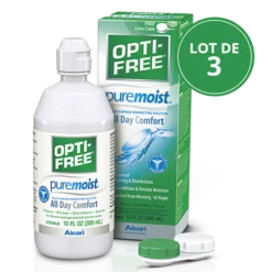 Opti-Free - Puremoist - Solution Multifonction, 3 X 300ml
