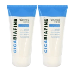 CICABIAFINE - Crème Mains Réparation Intense, 2x75ml