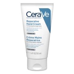 Cerave Crème Mains Réparatrice Pour Les Mains Abîmées Et Les Sécheresses Sévères, 50ml