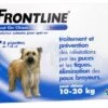 Frontline SPOT-ON - Spot-on Chiens - De 10 à 20kg, 4 Pipettes De 1,34ml -Boticinal Powersanté Soldes Boutique powersante frontline spot on chien 10 20kg 4 pipettes 13072015150901 2