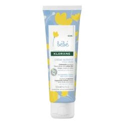 Klorane BÉBÉ - Crème Nutritive Cold Cream, 125ml