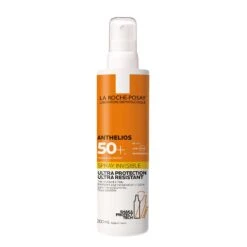 LA ROCHE-POSAY ANTHELIOS - SPF50+ Spray Solaire Invisible Corps Avec Parfum, 200ml