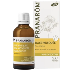 Pranarom Huile Végétale De Rose Musquée Bio, 50ml