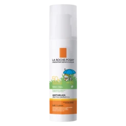 LA ROCHE-POSAY ANTHELIOS DERMO-PEDIATRICS- SPF50+ Crème Solaire Bébé Très Haute Protection Haute Tolérance, 50ml