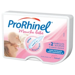 Mouche Bébé + 2 Embouts Souples à Usage Unique