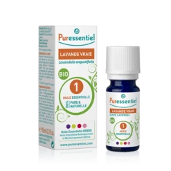 Puressentiel Lavande Vraie Bio – Huile Essentielle 100 % Pure Et Naturelle, 10ml