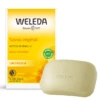 Weleda CALENDULA - Savon Végétal Bio - Peaux Sensibles, 100g -Boticinal Powersanté Soldes Boutique powersante savon calendula weleda