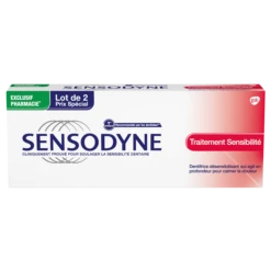 TRAITEMENT SENSIBILITÉ - Dentifrice Sensibilité Dentaire, 2x75ml