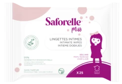 MISS - Lingettes Intimes, 25 Lingettes