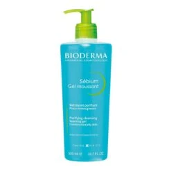Bioderma SEBIUM - Gel Moussant Nettoyant Et Purifiant - Peaux Mixtes à Grasses, 500ml