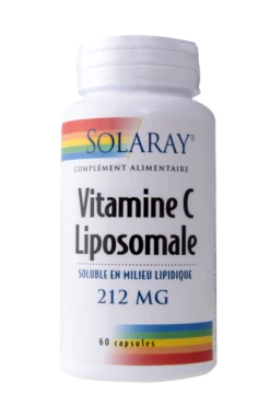 Solaray Vitamine C Liposomale, 60 Capsules